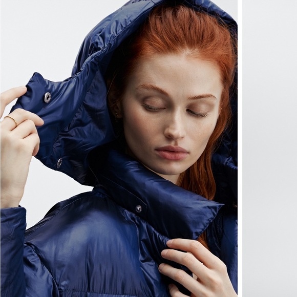 Fabletics Adeline Shine Oversized Long Puffer - Picture 9 of 13